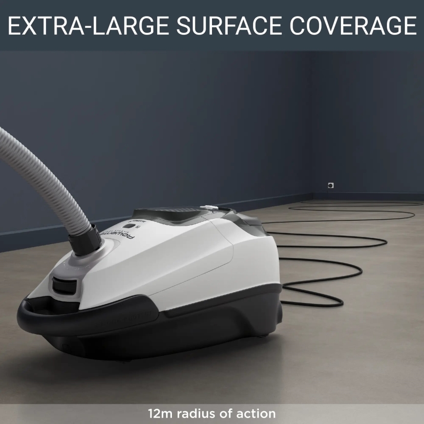 Rowenta - Kotiga tolmuimeja SILENCE FORCE ALLERGY+ 4,5l 400W/230V must/valge