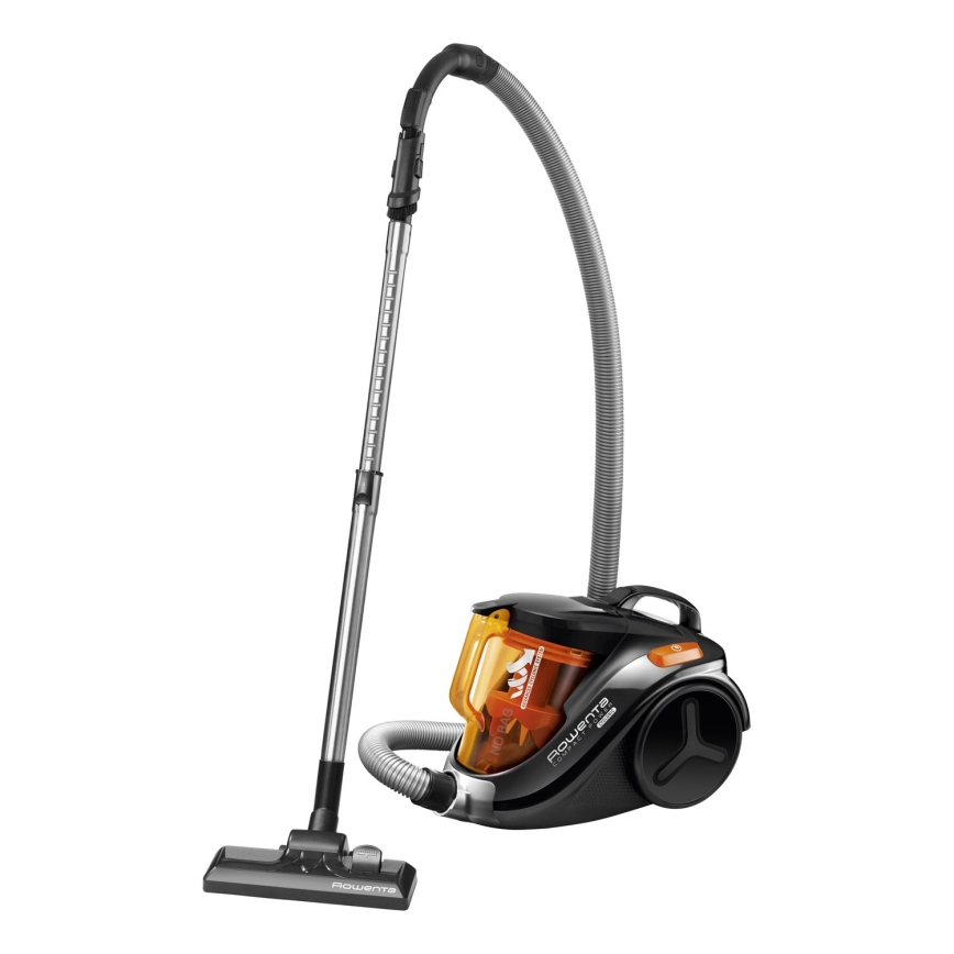 Rowenta - Kotita tolmuimeja COMPACT POWER 1,5l 750W/230V must/oranž