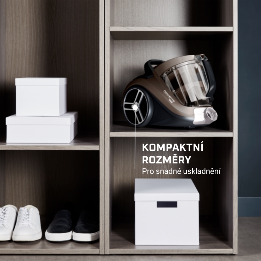 Rowenta - Kotita tolmuimeja COMPACT POWER XXL 2,5l 900W/230V pruun