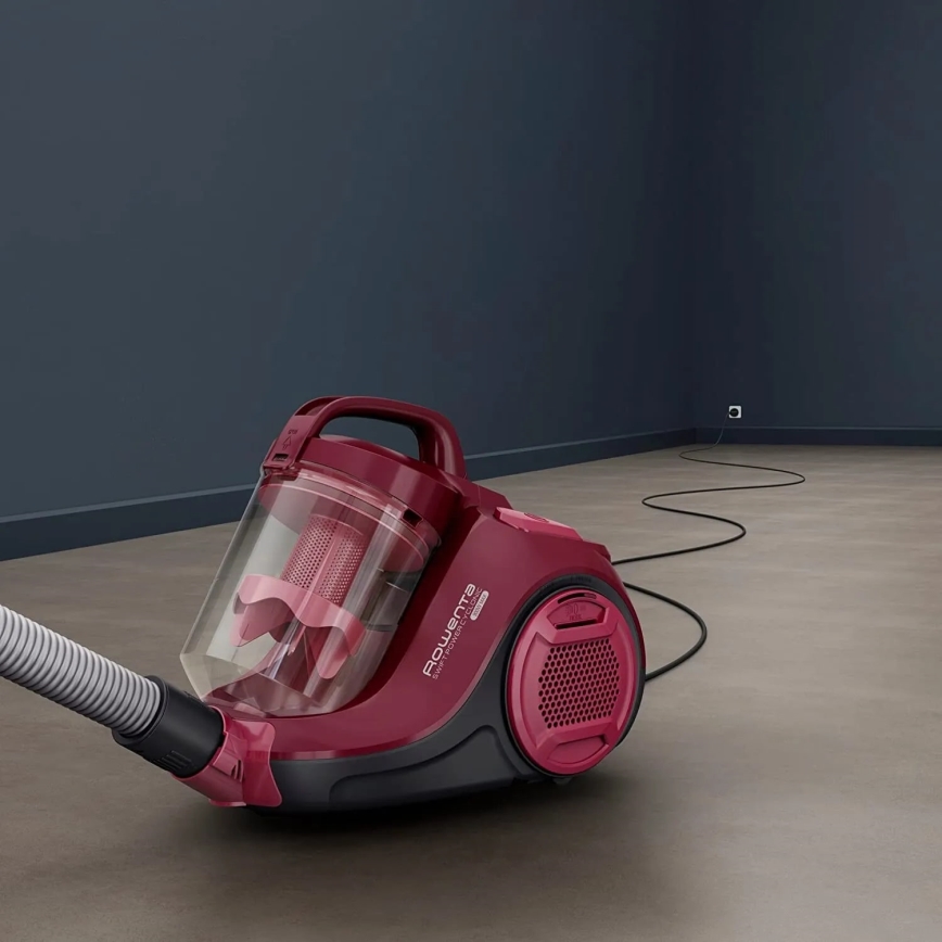 Rowenta - Kotita tolmuimeja SWIFT POWER CYCLONIC 1,2l 750W/230V punane