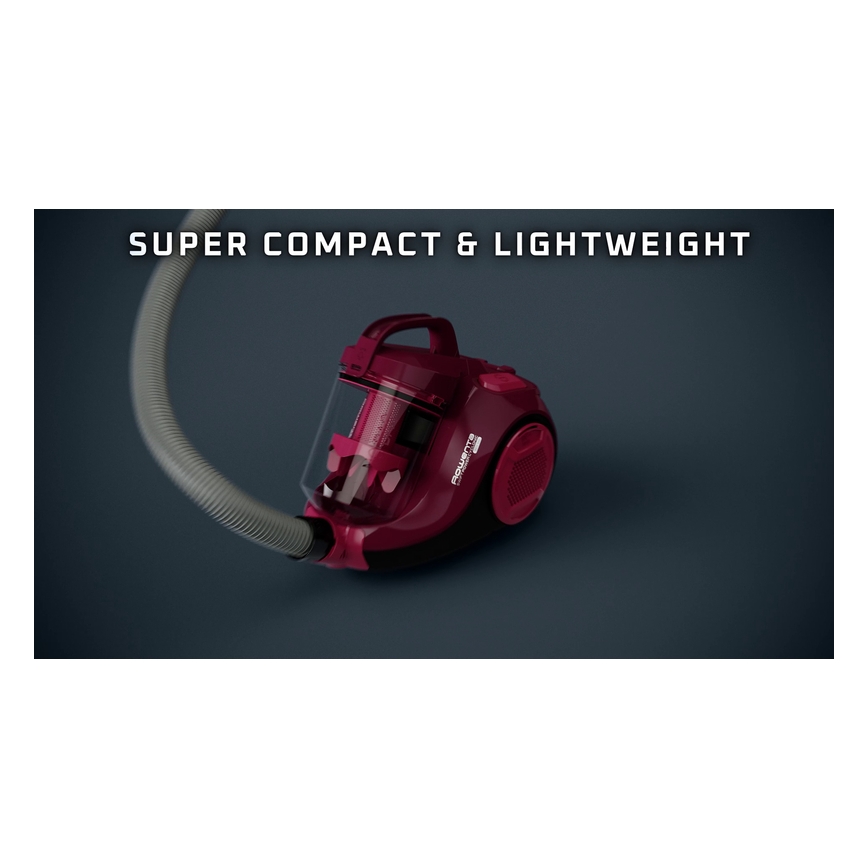 Rowenta - Kotita tolmuimeja SWIFT POWER CYCLONIC 1,2l 750W/230V punane