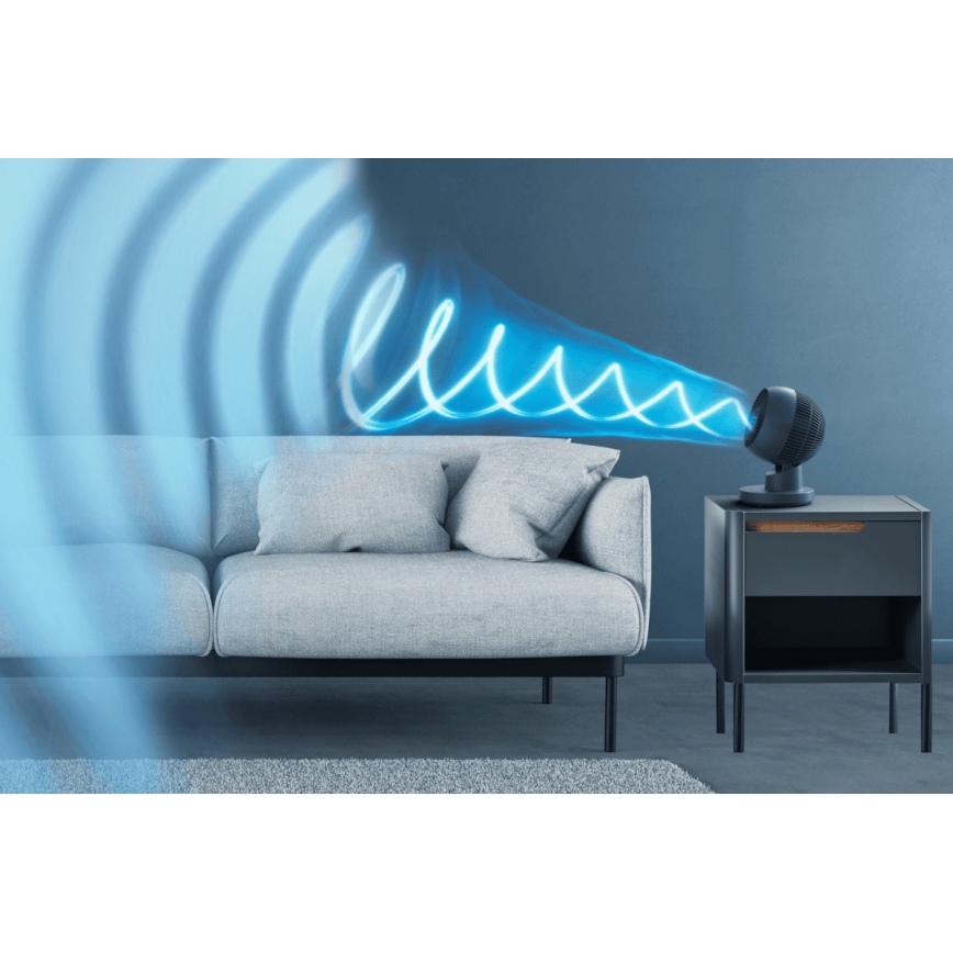 Rowenta - Lauaventilaator TURBO SWIFT COMPACT 230V sinine + kaugjuhtimispult