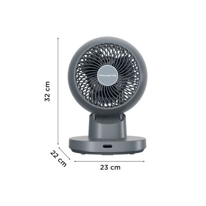 Rowenta - Lauaventilaator TURBO SWIFT COMPACT 230V sinine + kaugjuhtimispult