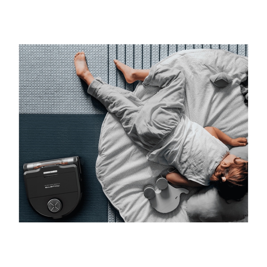 Rowenta - Nutikas robottolmuimeja mopiga X-PLORER S240+ AI Animal & Allergy Wi-Fi 5200 mAh