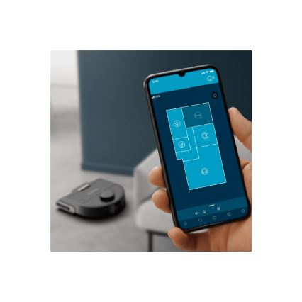 Rowenta - Nutikas robottolmuimeja mopiga X-PLORER S240+ AI Animal & Allergy Wi-Fi 5200 mAh
