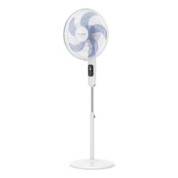 Rowenta - Põrandaventilaator TURBO SILENCE 55W/230V 147 cm valge + kaugjuhtimispult