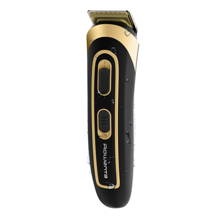 Rowenta - Trimmer TRIM & STYLE 750 mAh must/kuldne