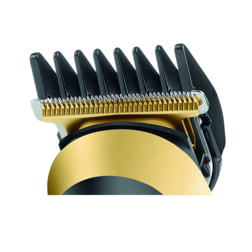 Rowenta - Trimmer TRIM & STYLE 750 mAh must/kuldne