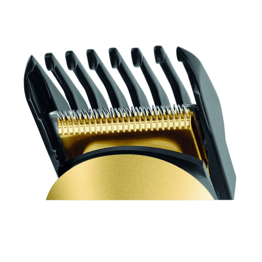 Rowenta - Trimmer TRIM & STYLE 750 mAh must/kuldne