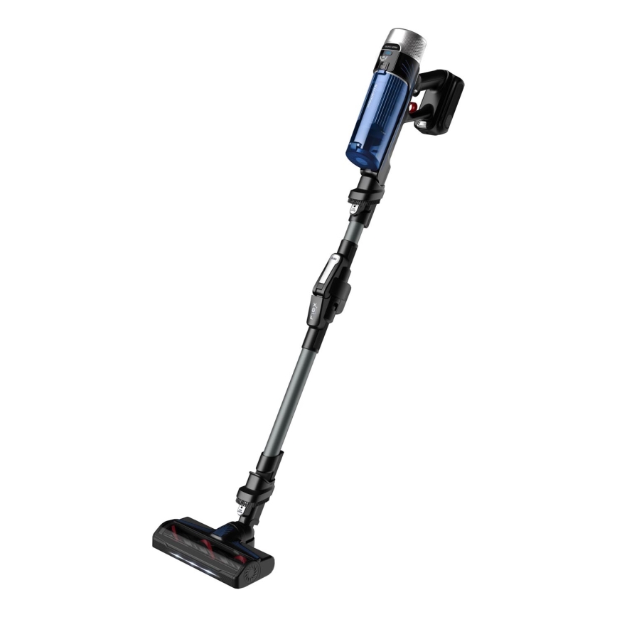 Rowenta - Varstolmuimeja mopiga X-FORCE FLEX ANIMAL AQUA AUTO 4-ühes 250W/25,2V 2500 mAh must/sinine