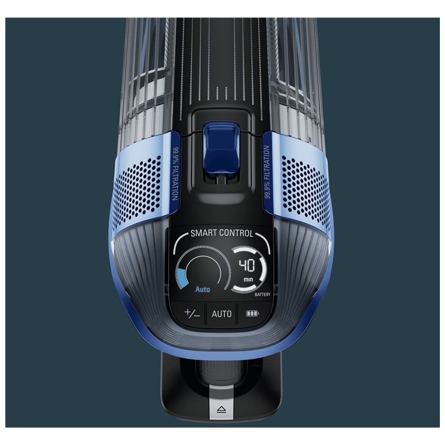 Rowenta - Varstolmuimeja mopiga X-FORCE FLEX ANIMAL AQUA AUTO 3-ühes 480W/32,4V 2500 mAh sinine
