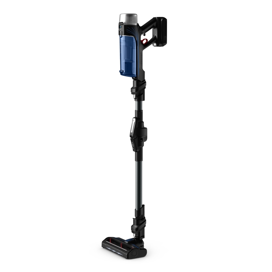 Rowenta - Varstolmuimeja mopiga X-FORCE FLEX ANIMAL AQUA AUTO 4-ühes 250W/25,2V 2500 mAh must/sinine