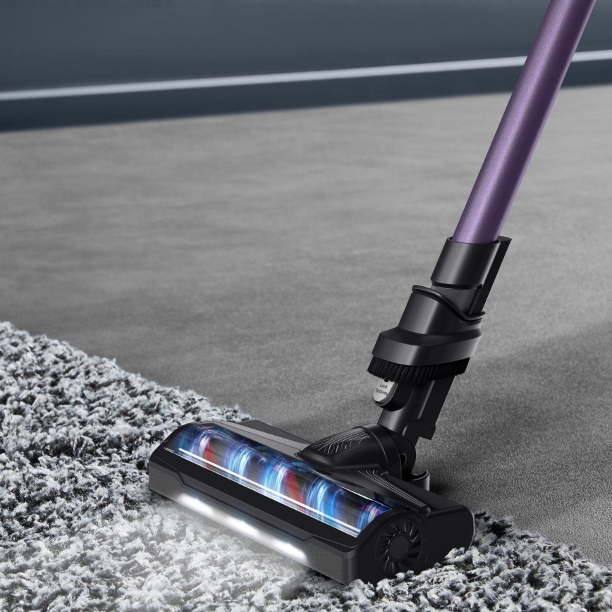 Rowenta - Varstolmuimeja X-PERT 2in1 140W/18V 2500 mAh lilla