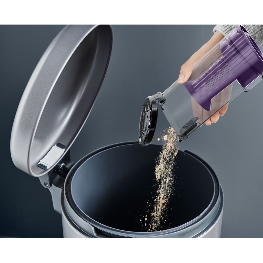 Rowenta - Varstolmuimeja X-PERT 2in1 140W/18V 2500 mAh lilla