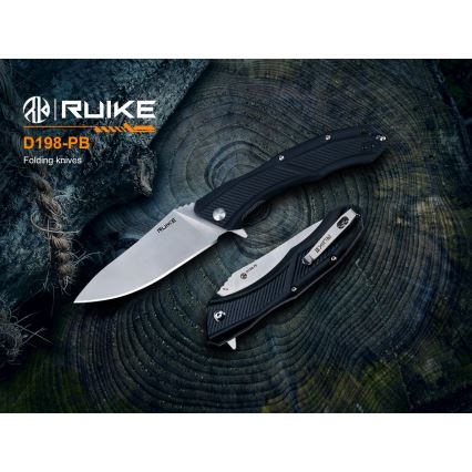 Ruike RUD198PB - Kokkupandav taskunuga 23,1 cm must