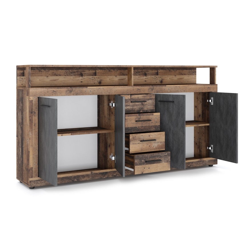 RUNA kummut tumepruun/antratsiit