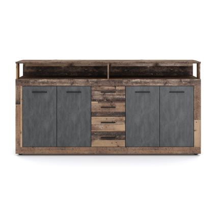 RUNA kummut tumepruun/antratsiit