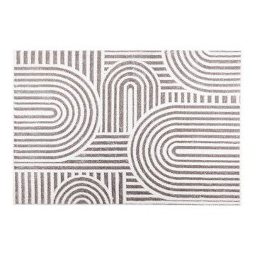 SALAMANCA vaip 200x280 cm, hall/valge