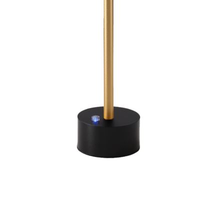 SAM hämardatav laetav LED-laualamp LED/5W/5V must/kuldne
