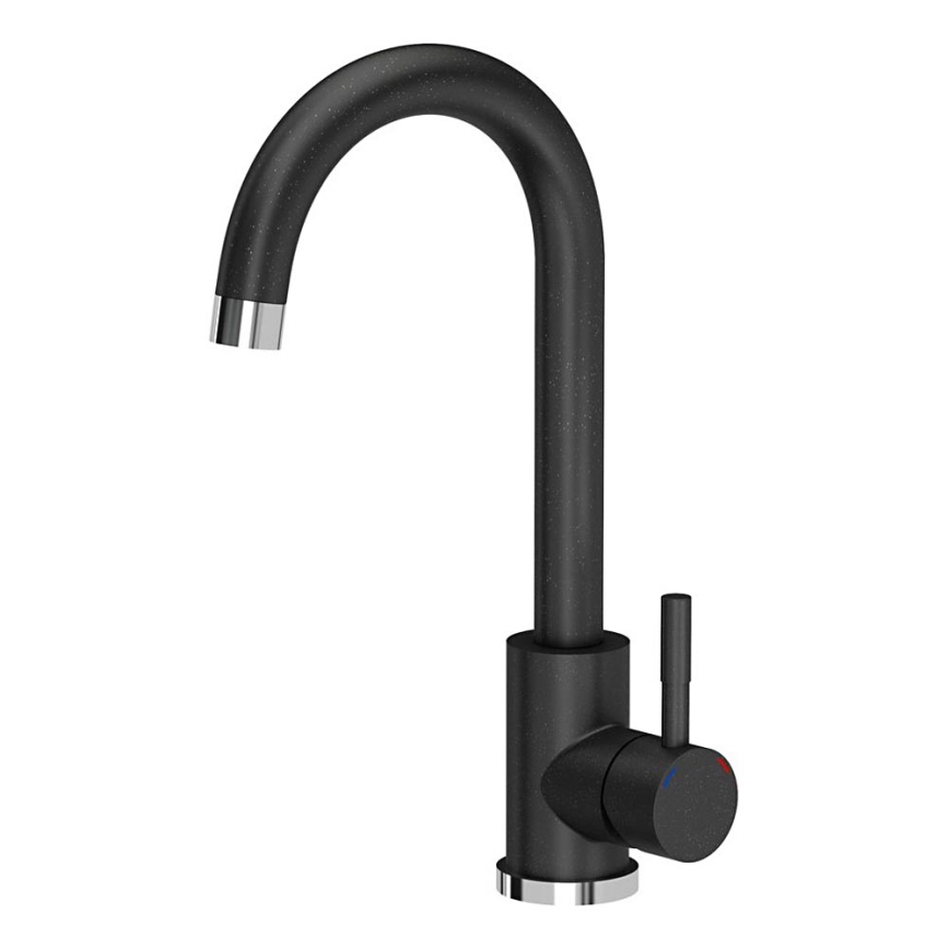 Samona - Valamusegisti 32 cm graniit/must