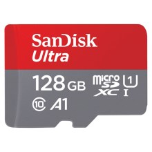 Sandisk -128G - MicroSDXC 128GB Ultra 80MB/s