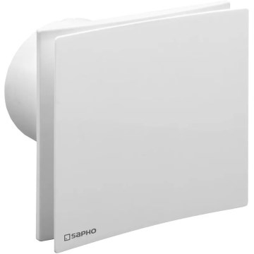 Sapho - Aksiaalventilaator taimeriga EIRA 15W/230V valge