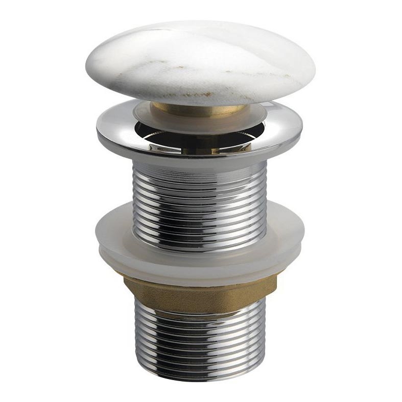 Sapho - Click-Clack valamu äravool DALMA, Ø 6,7 cm, Carrara