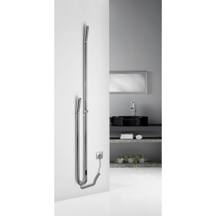 Sapho - DUOPASSO elektriline rätikuivati taimeriga, 45 W, 170 x 12 cm, läikiv kroom