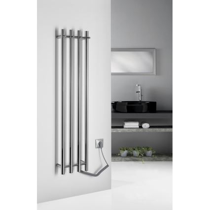 Sapho - Elektriline rätikuhoidik PAPINADO 85W/230V 120 cm läikiv kroom parem