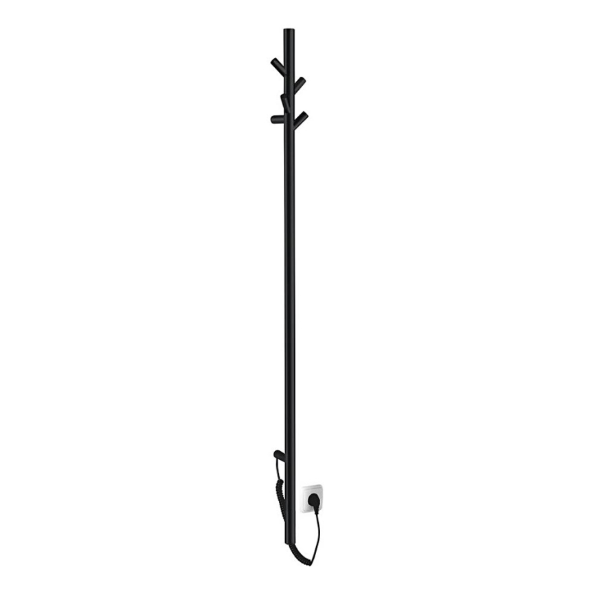 Sapho - Elektriline rätikuhoidik PASADOR 30W/230V 150 cm matt must
