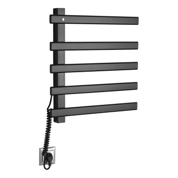 Sapho - Elektriline rätikuivati ELCOR 63W 48x52 cm matt-must