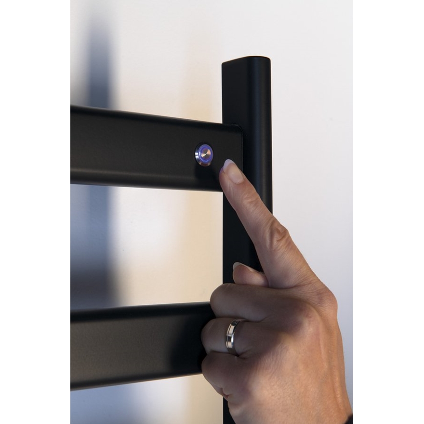 Sapho - Elektriline rätikuivati ELIAS 105W/230V 49x73 cm matt must