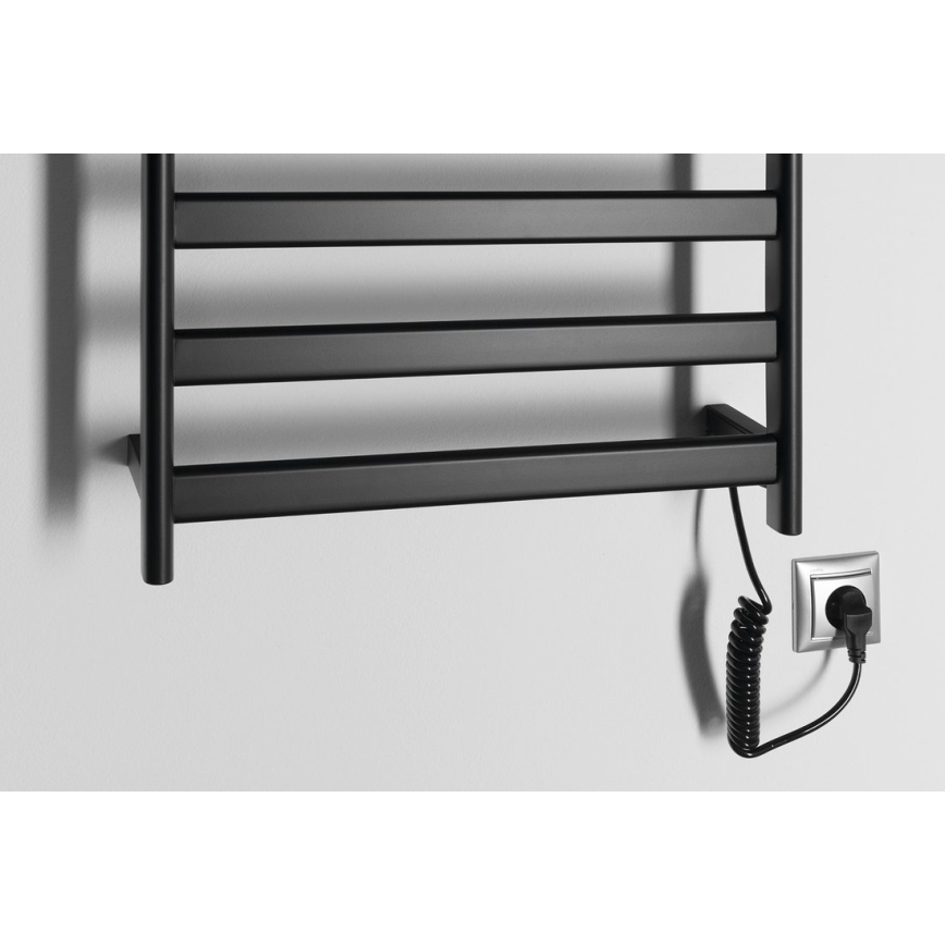 Sapho - Elektriline rätikuivati ELIAS 105W/230V 49x73 cm matt must