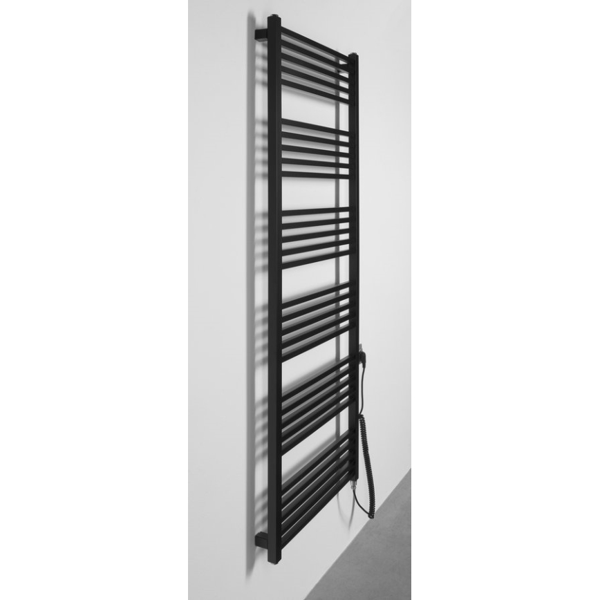 Sapho - Elektriline rätikuivati METRO-E 800W 162x60 cm matt must