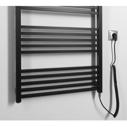 Sapho - Elektriline rätikuivati METRO-E 800W 162x60 cm matt must