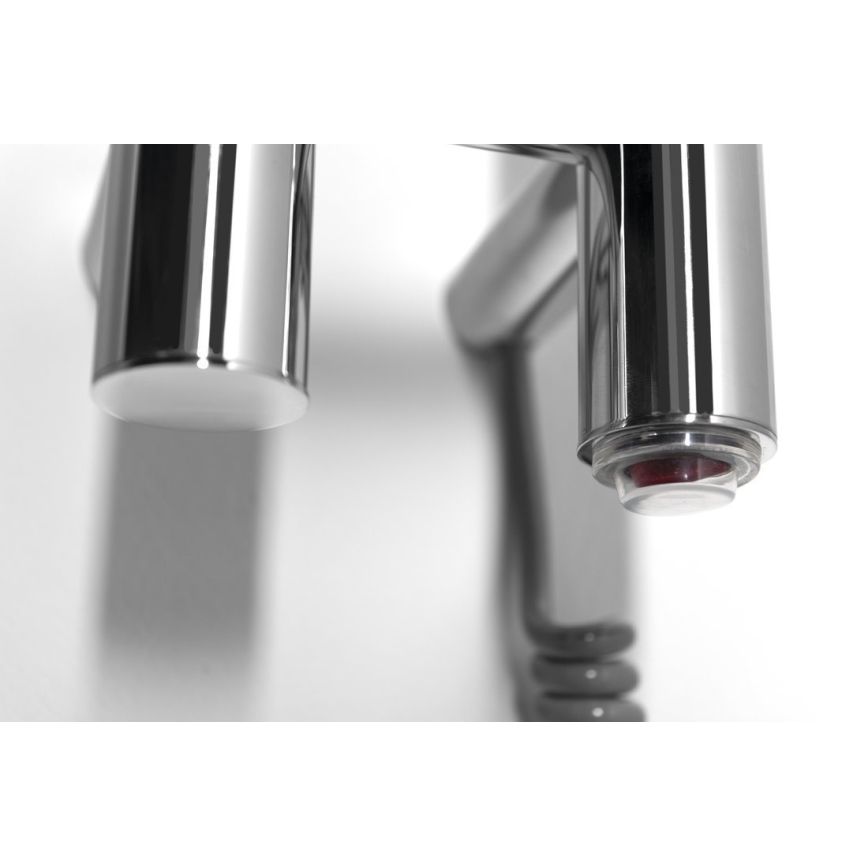 Sapho - Elektriline rätikuivati PAPINADO 40W 120x11 cm läikiv kroom