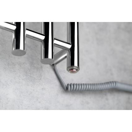 Sapho - Elektriline rätikuivati PAPINADO 85W 120x26 cm läikiv kroom parempoolne