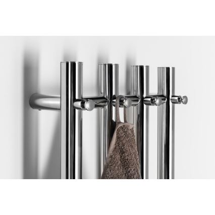 Sapho - Elektriline rätikuivati PAPINADO 85W 120x26 cm läikiv kroom parempoolne