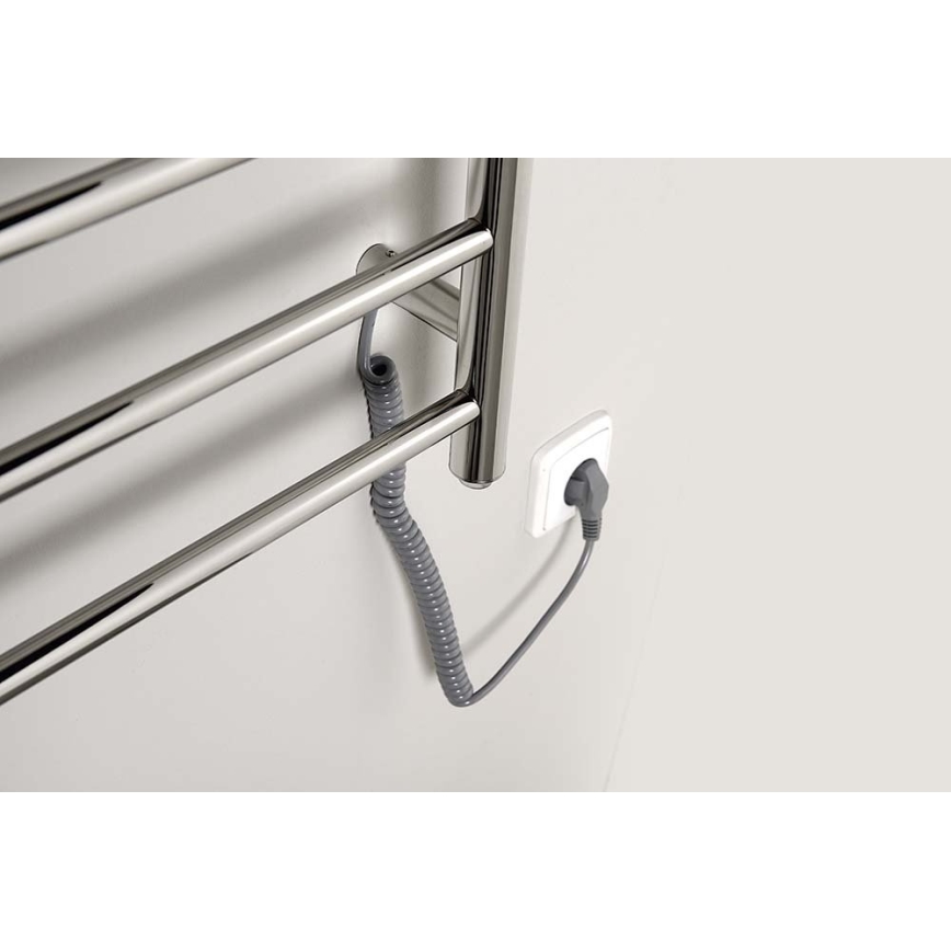 Sapho - Elektriline rätikuivati REDONDO 130W/230V 63x116 cm läikiv kroom