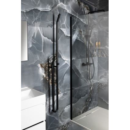 Sapho - Elektriline rätikukuivati ajastiga DUOPASSO 45W 170x12 cm matt must