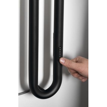 Sapho - Elektriline rätikukuivati ajastiga DUOPASSO 45W 170x12 cm matt must
