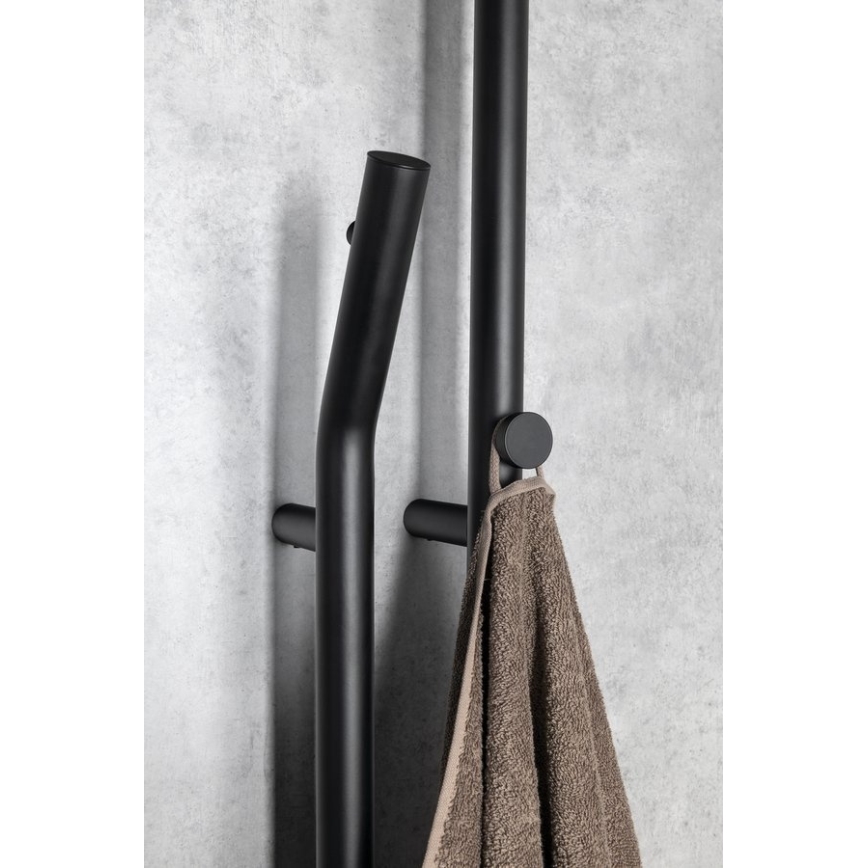 Sapho - Elektriline rätikukuivati ajastiga DUOPASSO 45W 170x12 cm matt must