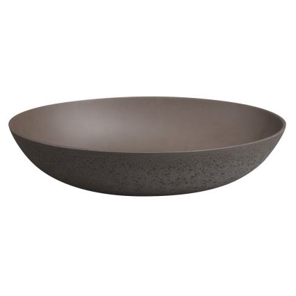 Sapho - FORMIGO 60x40 cm lauale paigaldatav valamu, betoon/pruun