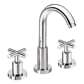 Sapho - kolmeaugune valamusegisti AXIA RETRO 23,8 cm läikiv kroom