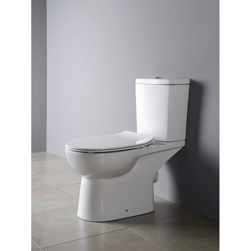 Sapho - kombineeritud WC, tagumine äravool, keraamika/valge