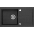 Sapho - Köögivalamu 77x44 cm graniit/must