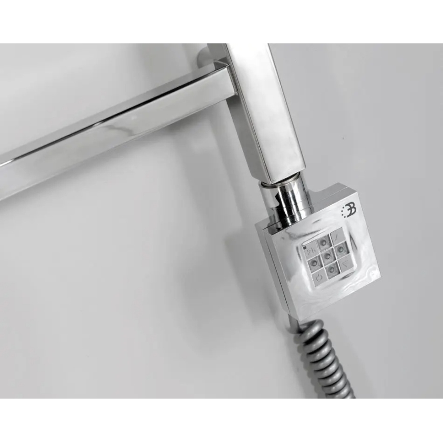 Sapho - kütteelement termostaadiga KTX 400 W läikiv kroom