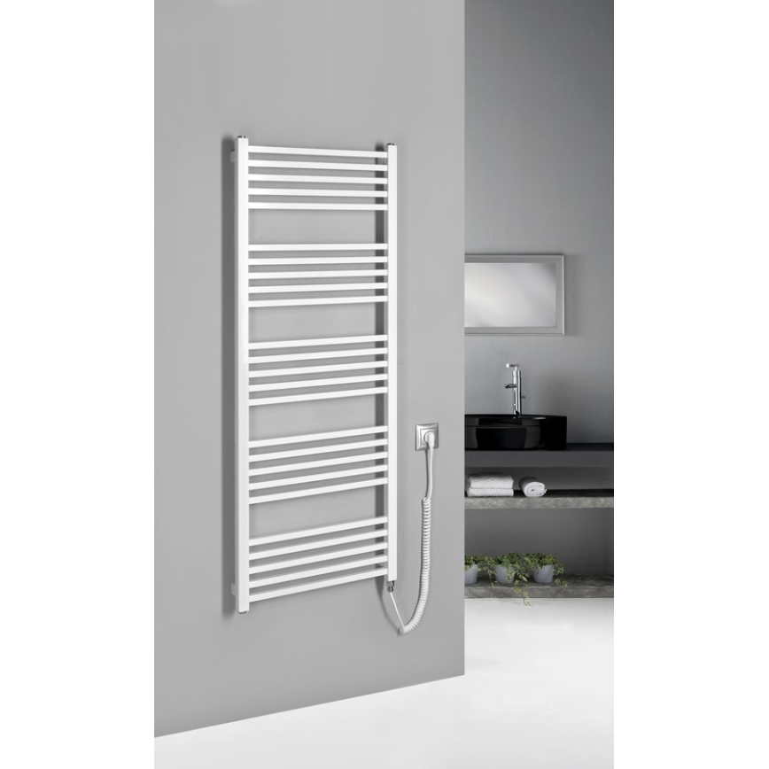 Sapho - METRO-E elektriline rätikukuivati 500W 134x50 cm valge