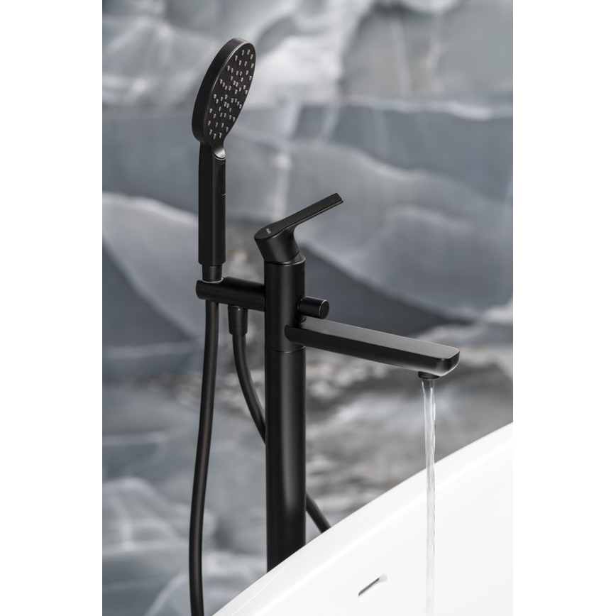 Sapho - PAX vannikomplekt koos segistiga, matt must