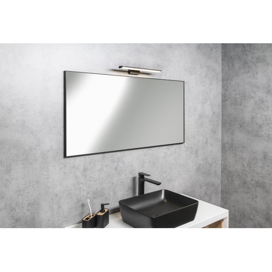 Sapho - Peegel raamiga AROWANA 50x80 matt-must